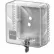 Honeywell - Petit cache-thermostat universel : couvercle transparent, socle transparent, plaque murale opaque TG510A1001