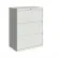 Armoire à dossiers latérale Hirsh Industries® à 3 tiroirs, 30" de large, blanche