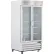 Armoire verticale ABS à température ambiante contrôlée, 36 pi³, porte vitrée