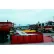 Réservoir pliable simple à structure en acier Husky STF-5000 - Épaisseur : 22 oz, 207" de long x 207" de large x 29" de haut, capacité de 5 000 gallons, couleur orange
