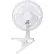 Ventilateur personnel réglable Ecohouzng 6", avec pince flexible, 2 vitesses, 200 CFM, 120 V, blanc