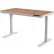 TygerClaw Electric Sit-Stand Desk, Wireless Charging, 47-3/16"W x 23-5/8"D, White