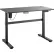 TygerClaw Electric Sit-Stand Desk with Desktop, 46"W x 22-5/8"D, Black