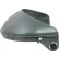 Casque pour visière Honeywell High Performance®, couronne de 4", coupelles de fixation Quick-Lok