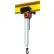 Ensemble palan et chariot CM Hurricane 360°, capacité standard de 1/2 tonne, course de 10 pieds