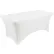 Nappe en tissu extensible « Iceberg », 6', blanche