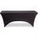 Nappe en tissu extensible « Iceberg », 8', noir