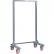 Centre de travail mobile robuste Little Giant® 1IF1S-2436-5PYTL, 1200 lb Casquette, 24 po x 36 po, 1 face