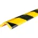 Protection de pare-chocs Knuffi®, large, 39" de long x 2" de large, noir/jaune, 60-6902