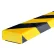 Protection magnétique pour pare-chocs Knuffi®, modèle D, 39" de long x 2" de large, noir/jaune, 60-6916