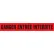 INCOM® Barricade Tape, 3'' x 1000', Red, Danger Entree Interdite