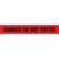 INCOM® Barricade Tape, 3'' x 1000', Red, Danger Do Not Enter