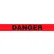 INCOM® Barricade Tape, 3'' x 54', Red, Danger