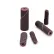 Superior Abrasives 11880 Rouleau de cartouches 3/8 x 1,5 x 1/8, oxyde d'aluminium, grain fin - Quantité par paquet : 100