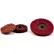 Superior Abrasives 38857 S Cond HS QC Disque satiné de type R, 2", oxyde d'aluminium, grain moyen - Lot de 50