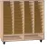 Ironwood Mfg. Série FS - Armoire de rangement pour partitions « 100 Open Folio » - Érable