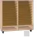 Ironwood Mfg. Série FS - Armoire de rangement pour partitions « 50 Open Folio » - Folkstone