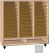 Ironwood Mfg. Série FS - Armoire de rangement pour partitions « 75 Open Folio » - Castus Star