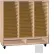 Ironwood Mfg. Série FS - Meuble de rangement pour partitions « 75 Open Folio » - Folkstone