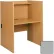 Piètement de pupitre d'étude/informatique - 36" de largeur x 29-7/8" de profondeur x 48-1/8" de hauteur, gris