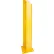Protecteur « Econo » pour rail de porte Ideal Warehouse®, côté gauche, épaisseur 1/8, hauteur 48"
