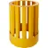 Protection de colonne haute résistance Ideal Warehouse® pour colonnes carrées de 16 pouces, 29-1/2 pouces de diamètre x 36 pouces de hauteur, jaune