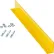 Protection d'angle pour sol Ideal Warehouse®, 48" de long, 3/8" d'épaisseur, jaune