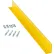 Protection d'angle pour sol Ideal Warehouse®, 60" de long, 3/8" d'épaisseur, jaune