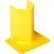 Ideal Warehouse® Medium Duty Rack Guard, 10"W x 8"D x 8"H, Yellow