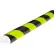 Knuffi Surface Bumper Guard, Type C, 39-3/8"L, Neon Fluorescent, 60-6722-4
