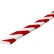 Protection de pare-chocs plate Knuffi, type F, 196 3/4" de long x 1 9/16" de large x 7/16" de haut, rouge et blanc, 60-6750-2