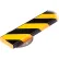 Kit de protection murale Knuffi® WPK-S, 1,64', noir/jaune, 60-6860