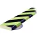Kit de protection murale Knuffi® WPK-S, 1,64', noir/jaune fluorescent, 60-6861