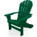Chaise Adirondack « Seaside » en plastique recyclé de Frog Furnishings, verte