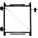 Kit de portillon pour clôture à ossature métallique Adjust-A-Gate® AG-36, 34" - 58" de largeur x 45" de hauteur, noir