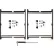 Portails Adjust-A-Gate® à 3 rails, cadre intégral et double entraînement, avec kit de tige de descente, 118" - 190" de largeur x 60" de hauteur, noir