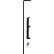 Kit de tige de descente Adjust-A-Gate® pour portails, applications à double portail et à portail simple, 1" de largeur x 30" de hauteur, noir