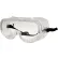Lunettes de protection Safety-Flex™ : monture transparente avec ventilation directe, verres transparents - Lot de 12