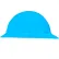 LIDGUARD® Full Brim Style Hard Hat, 4-Point Ratchet Suspension, CSA Type 1, Blue