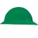 LIDGUARD® Full Brim Style Hard Hat, 4-Point Ratchet Suspension, CSA Type 1, Green
