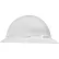 LIDGUARD® Full Brim Style Hard Hat, 4-Point Ratchet Suspension, CSA Type 1, White