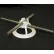 Lotel™ Re-Bar Ups Chaises d'armaturepour béton, 2 po Rebar-Up pour barres d'armature n° 4 et n° 5, 200 unités