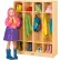Armoire à manteaux pour enfants Jonti-Craft®, 4 places, 39" de largeur x 15" de profondeur x 50-1/2" de hauteur, contreplaqué de bouleau