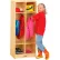Armoire à manteaux pour enfants Jonti-Craft®, 2 places, 20" de largeur x 15" de profondeur x 50-1/2" de hauteur, contreplaqué de bouleau