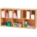 Organiseur mural pour couches Jonti-Craft®, 48" de largeur x 12" de profondeur x 25" de hauteur, contreplaqué de bouleau