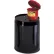 Entonnoir en acier Justrite® 8202 de 11,4 cm de diamètre - Couvercle à fermeture manuelle et pare-flammes de 2,5 cm