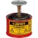 Bidon à piston Justrite, 1 pinte, rouge, 10008