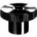 Écrous moletés J.W. Winco DIN 466, M5 x 0,8, 10" (0,39)