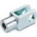 J.W. Winco GN 71752 Articulations à fourche, dimensions en pouces, acier, 5/8 x 18, longueur totale : 2-1/2"