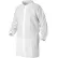 Polypropylene Lab Coat, No Pockets, Elastic Wrists, Snap Front, Single Collar, White, XL, 30/CS